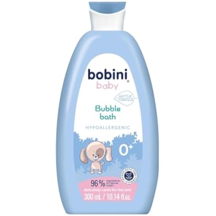 Bobini Hypoallergenic Bubble Bath Foam for Baby 300 ml